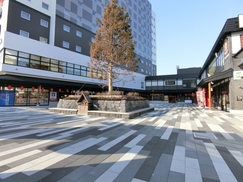 【函館市松風町のマンションのショッピングセンター】