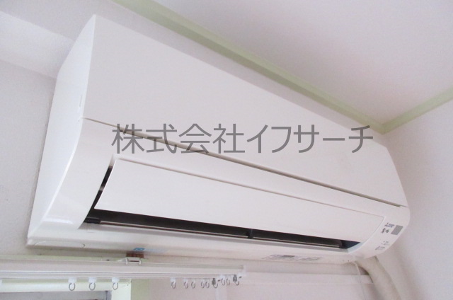 セキュリティ　エアコン　当社担当撮影