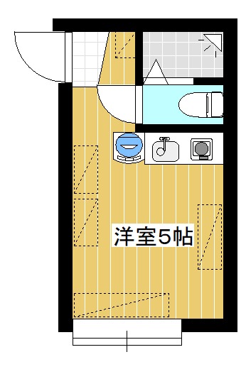 クローバーハイツ野方の間取り