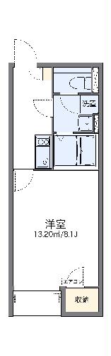 レオネクストアイリス貴船の間取り