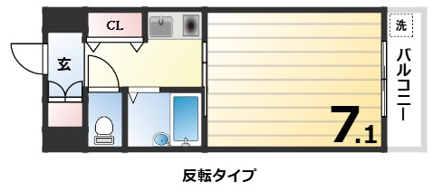北野ハウスの間取り
