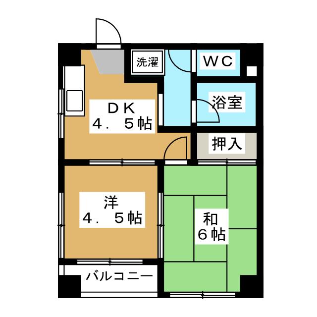 ストーク白菊の間取り