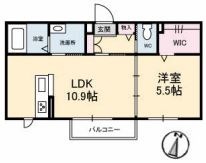 ファイン　シンフォニー　Ａの間取り