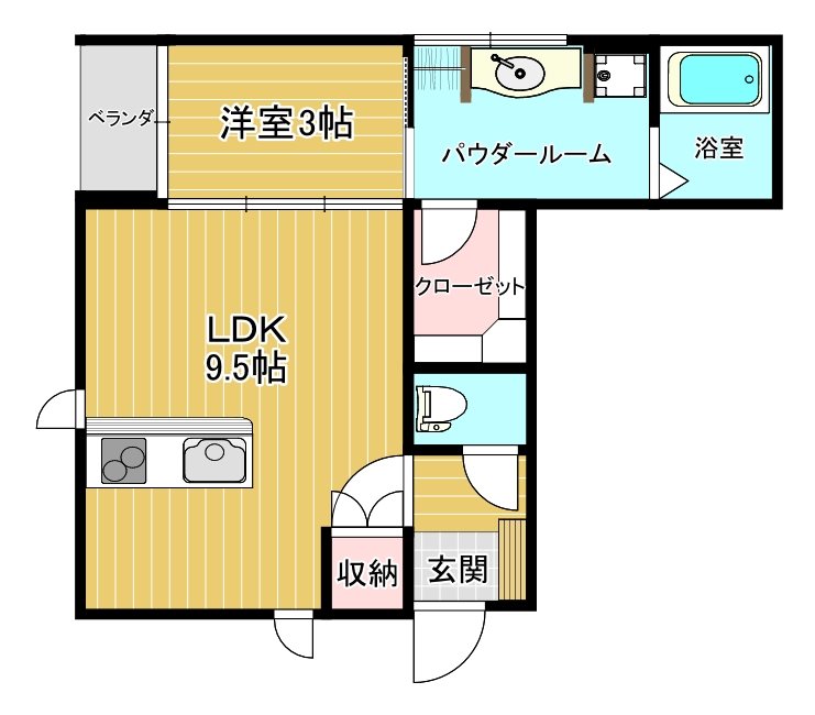 Ｍｏｅｍ（モエム）の間取り