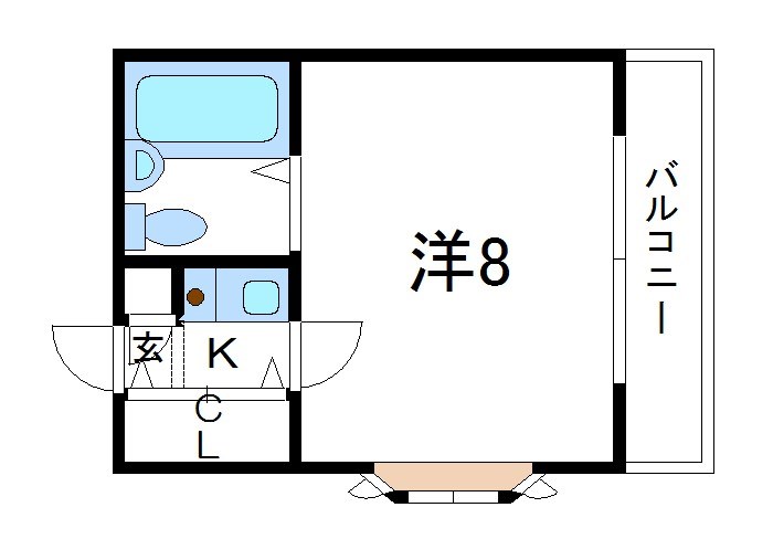 ヴィラエトワール西院の間取り