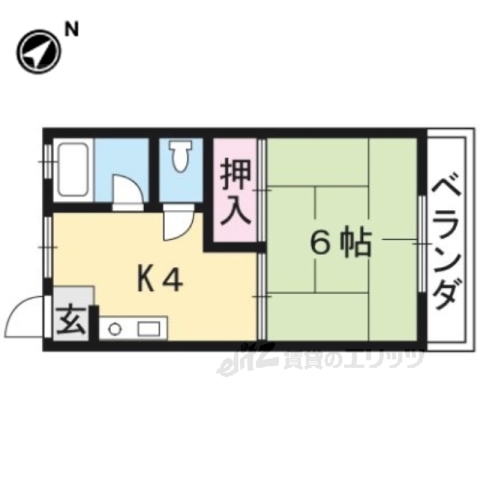 上田マンションの間取り