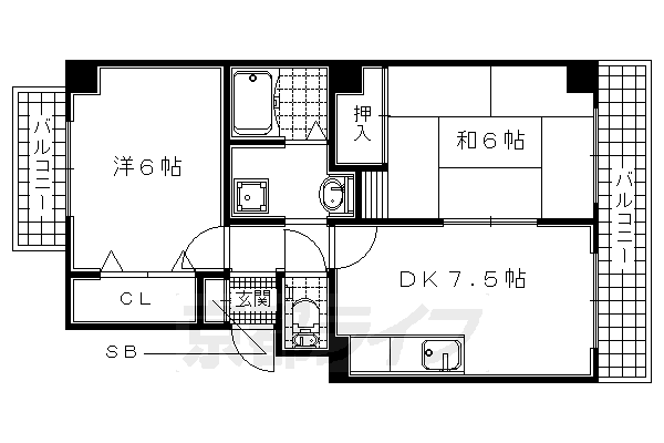 バーベナ光台　Ａ～Ｉ棟の間取り