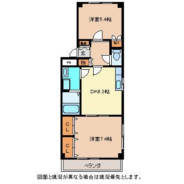 シャルマンタカハシの間取り