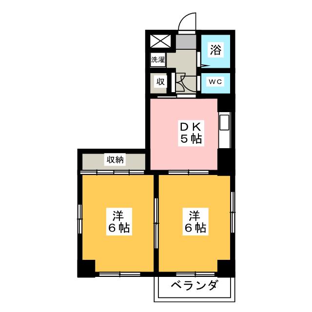 シェルコート金山の間取り