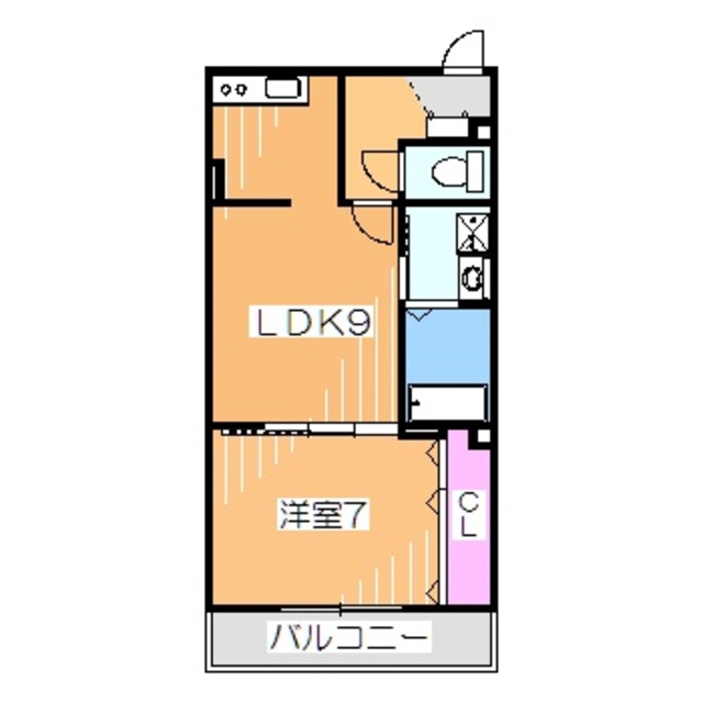 フィアスコート南向陽町の間取り