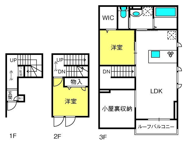 ベアメゾンの間取り