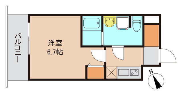 LIME RESIDENCE HIGASHINAKAYAMAの間取り