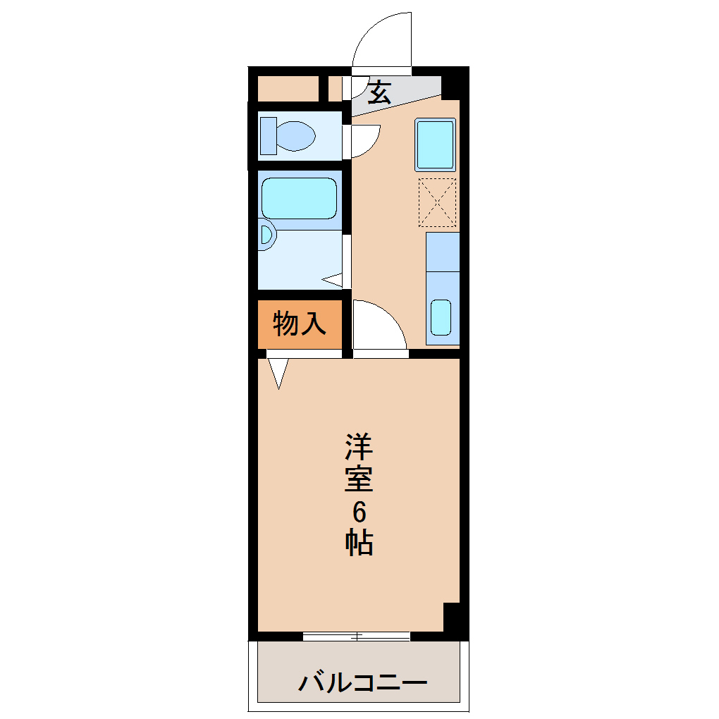 ダンハイツ新町の間取り