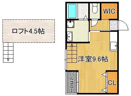 ＩＮＶＥＳＴ長津の間取り