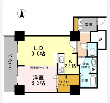 品川シーサイドビュータワーIの間取り