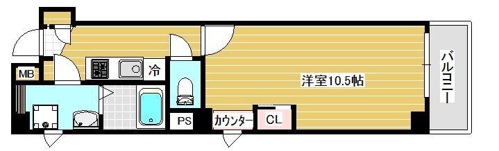 Ｃｉｅｌ本町の間取り