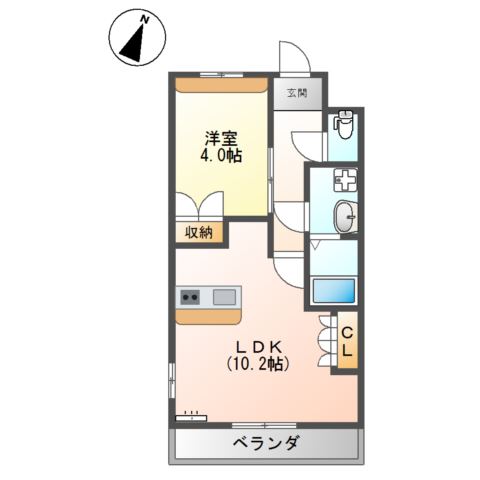 シャインビレッジ三本杉の間取り