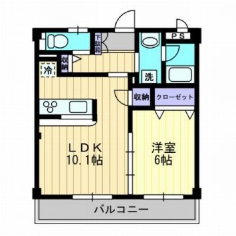 サンカーン　トゥの間取り