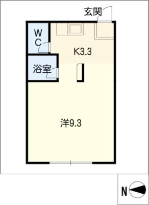 広栄荘７棟の間取り