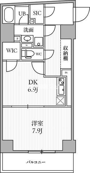 ＴＨＥ　ＰＡＬＭＳ三鷹Iの間取り