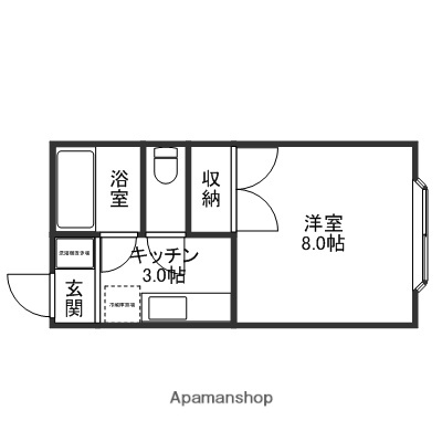 ハミルトンの家の間取り