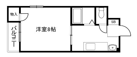 カーサ清明の間取り