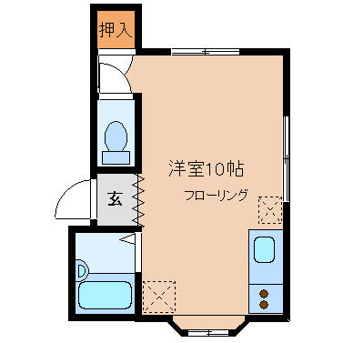 ヴィラやまもとＣ棟の間取り