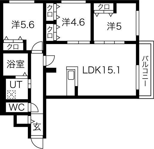 ZABO NOIR 11の間取り