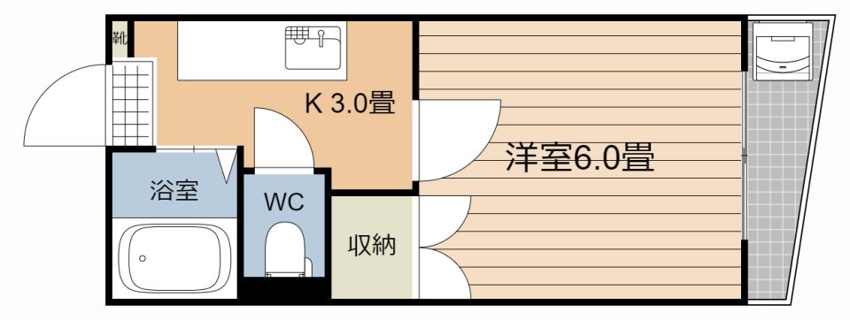 めまさビルの間取り