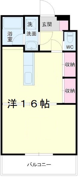 セントジョセフ　Ａの間取り