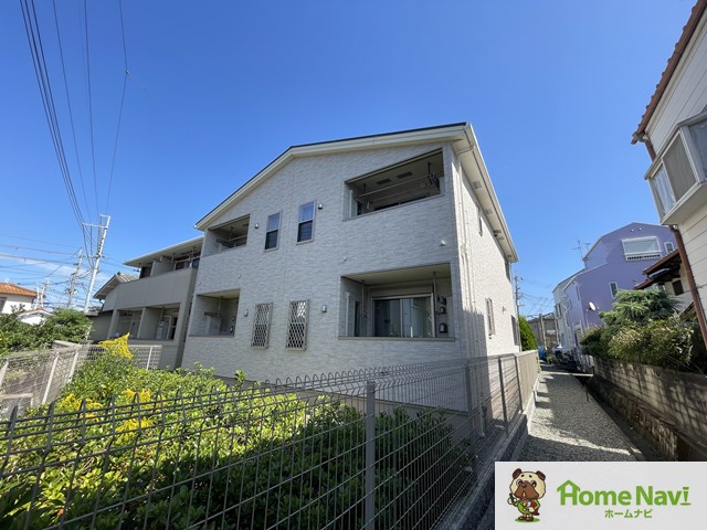 バルコニー　西向きです。