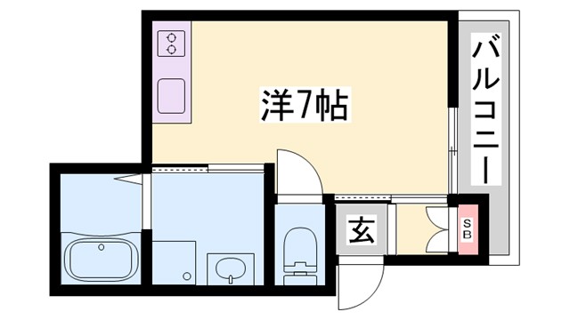 プレミアムソレイユ藤江駅前の間取り