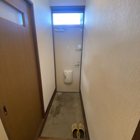 玄関　明るい玄関です