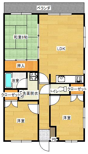第３江藤ビルの間取り