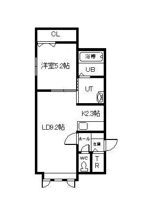 オーベル富良野の間取り
