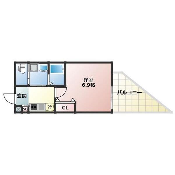 ALEGRIA大津の間取り