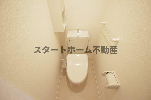 トイレ　ゆったりとした空間のトイレです