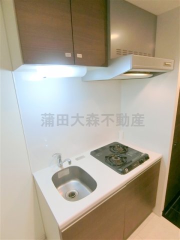 キッチン　2口ガスシステムキッチン