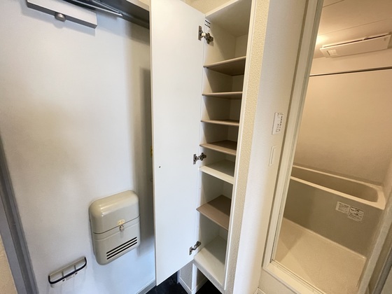 収納　※別号室の写真です