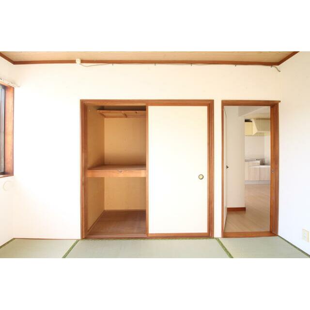 収納　２段の収納。