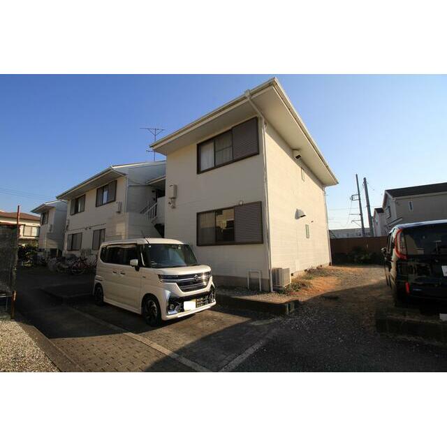 建物外観　クリエイトエス・ディー新えびな中野店が目の前にあります。