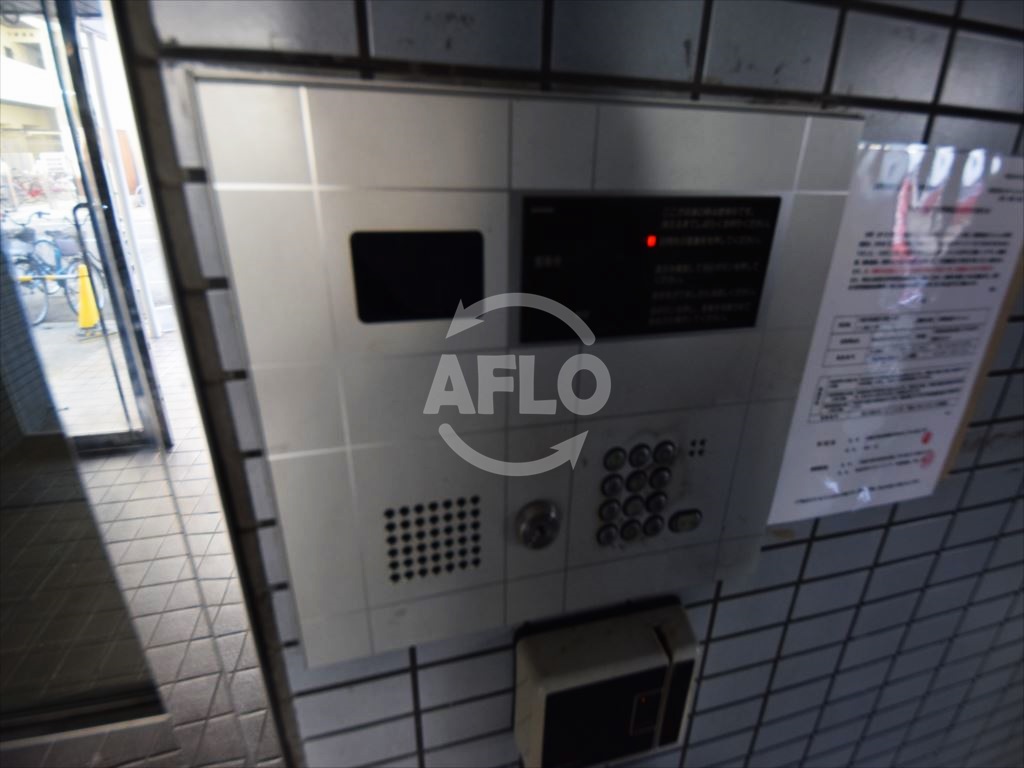 セキュリティ　大国町池田マンション　オートロック