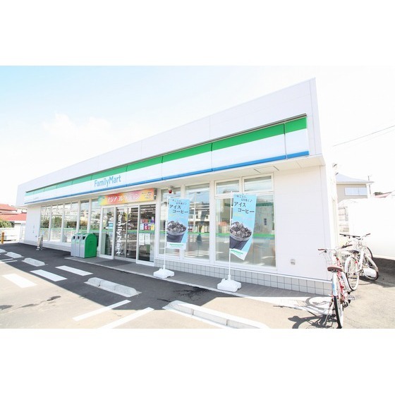 コンビニ　ファミリーマートサンズ厚木温水店（コンビニ）まで500m