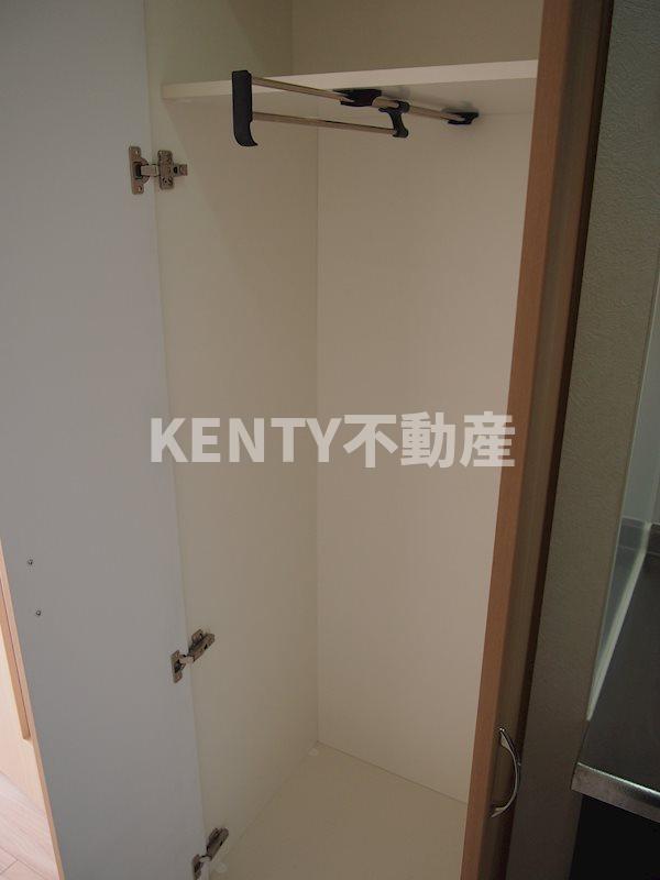 収納　収納があります