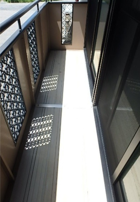 バルコニー　図面と現状に相違がある場合には現状を優先