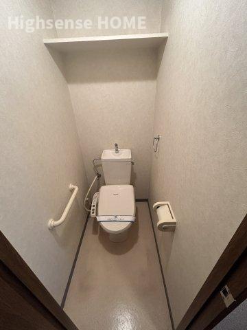 トイレ　トイレもきれいです
