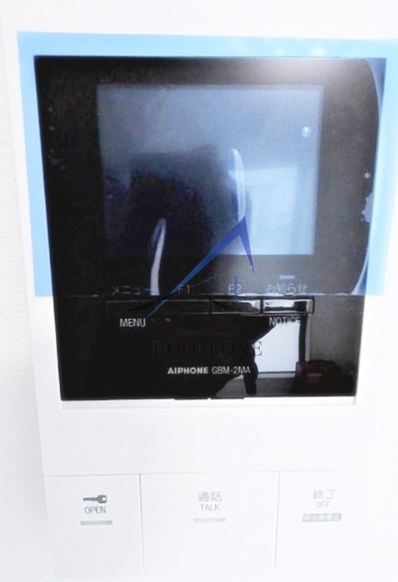 セキュリティ　モニター付きインターホンです。
