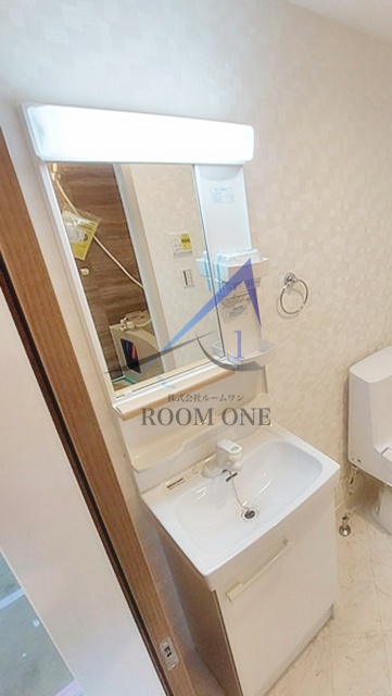 洗面設備　洗面台です。