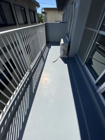 バルコニー　陽当たり良好なバルコニーです