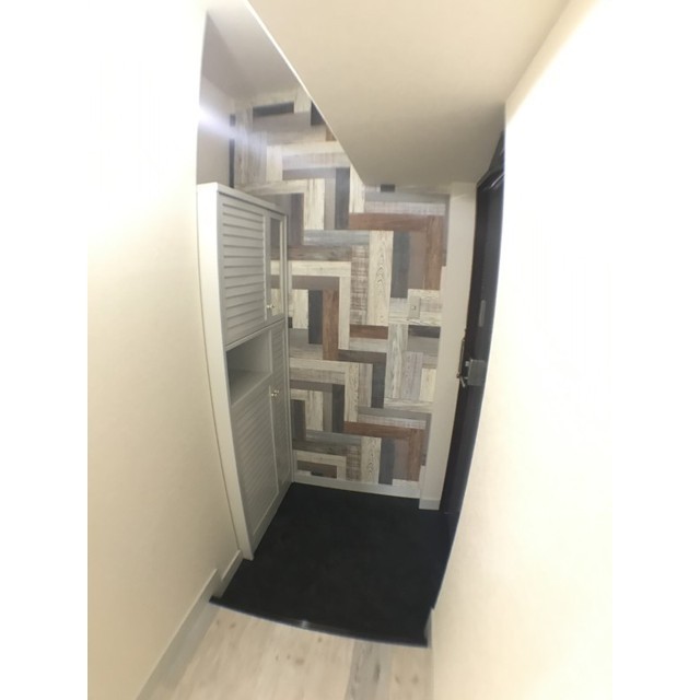 玄関　明るい玄関です